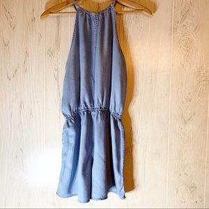 Jean shorts romper